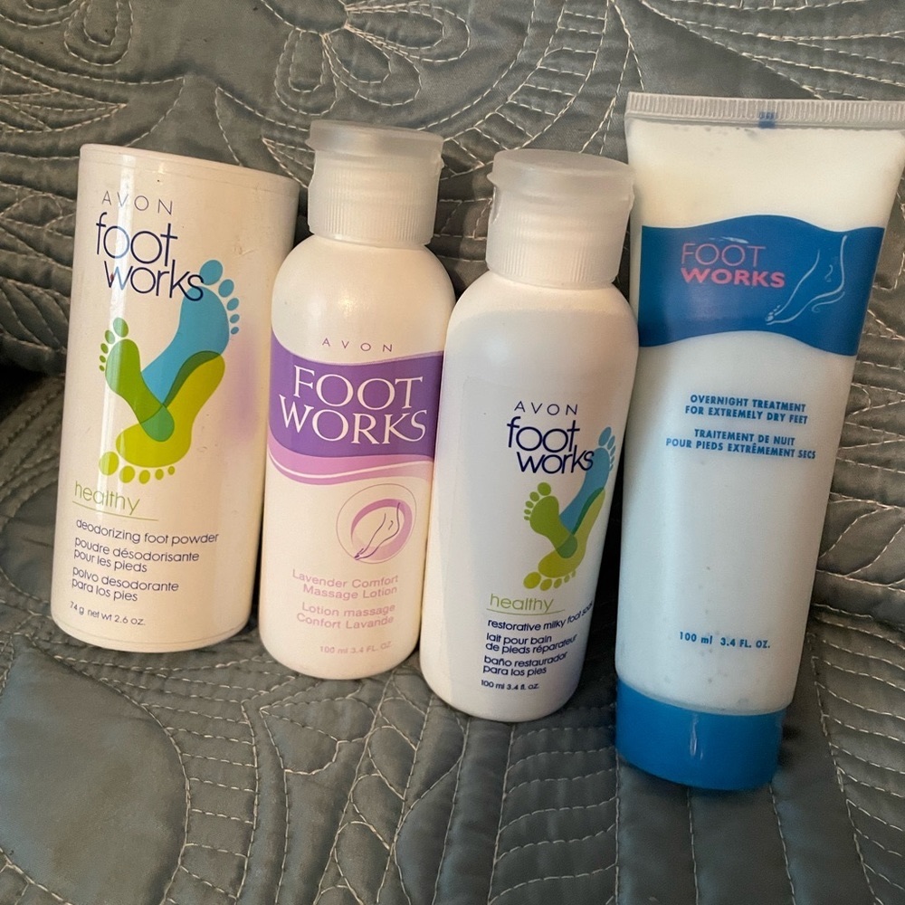 SOLD!  AVON Foot Care